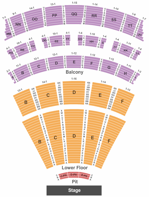 Music Hall At Fair Park Nutcracker Seating Chart